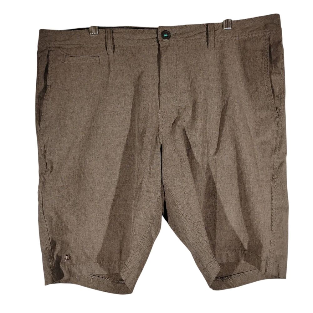 LinkSoul shorts mens 38 gray performance stretch golf chino flat front